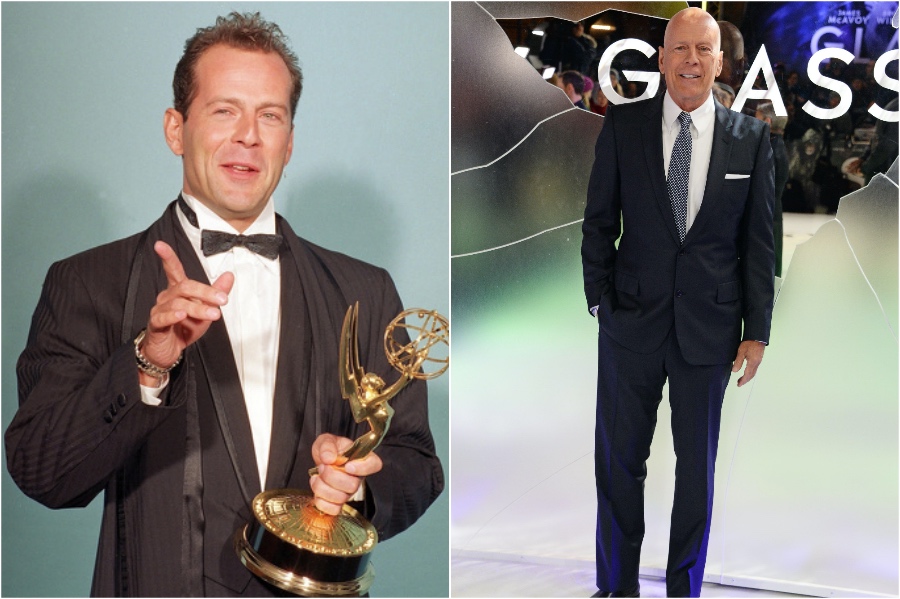 bruce willis |:  ¿Cómo lucían las estrellas en su primera alfombra roja?  Zestradar
