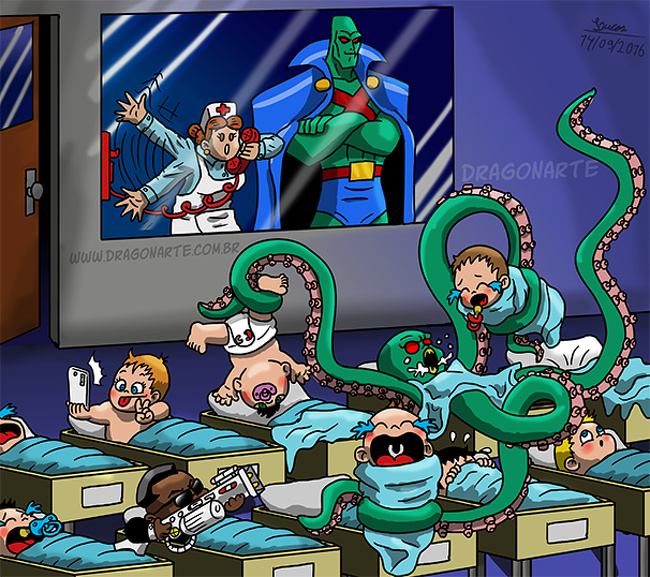 Combat Jr. | ¿Qué hacer si los superhéroes increíbles y DC tienen hijos? Bayas cerebrales