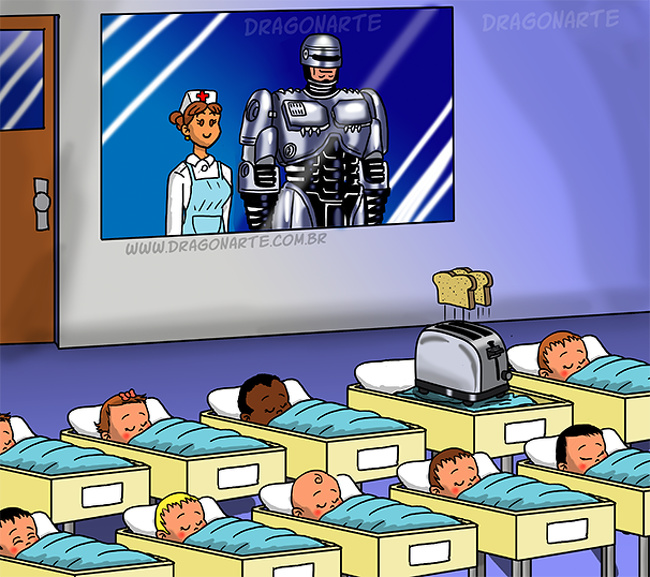 Robocop | ¿Qué hacer si los superhéroes increíbles y DC tienen hijos? Bayas cerebrales