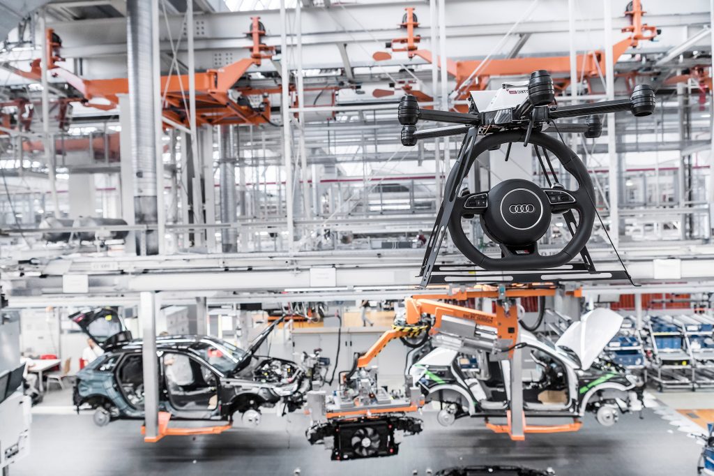 Audi Asistente Drones | 8 formas increíbles en que los drones se pueden usar en el futuro | Bayas cerebrales