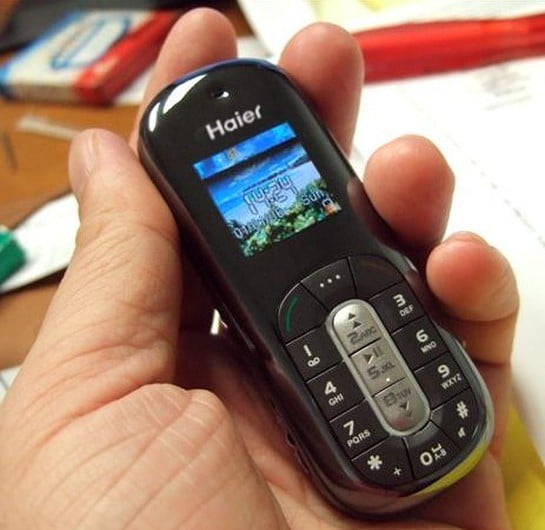 Elegancia Haier | Los menores teléfonos jamás hechos | Cerebro